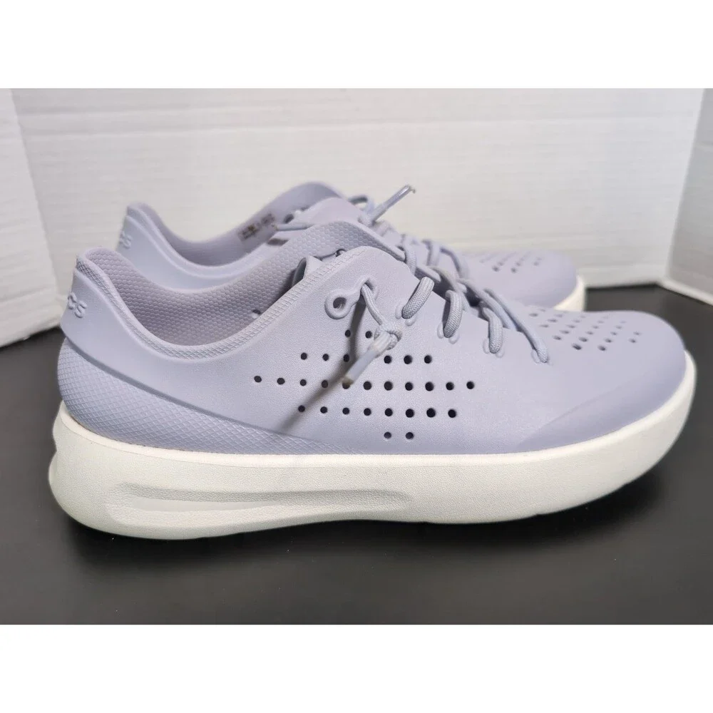 CROCS Women's In Motion LiteRide Pacer Sneakers Lavender Moon Size 10 EUC
